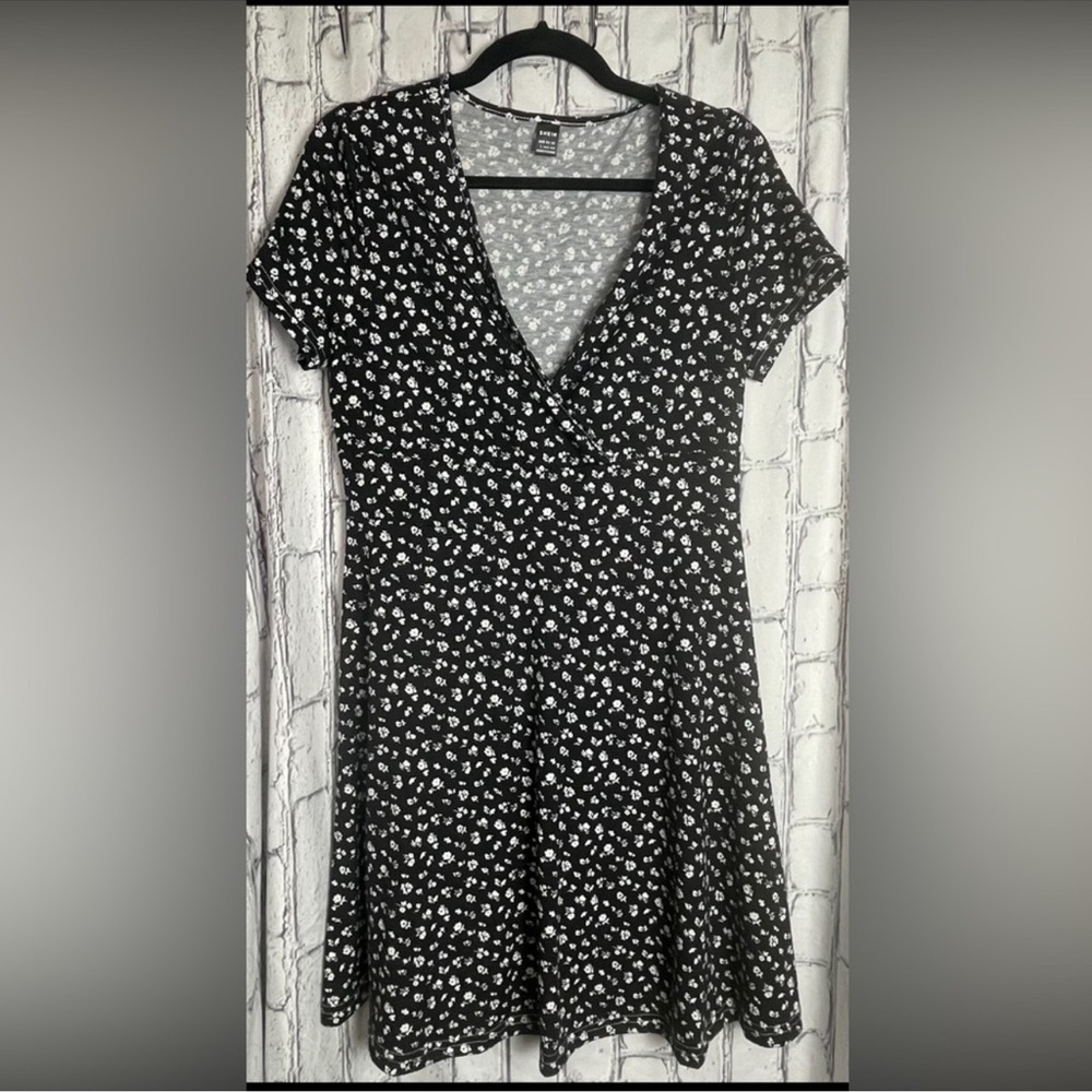Cute Floral Babydoll Floral Print Dress